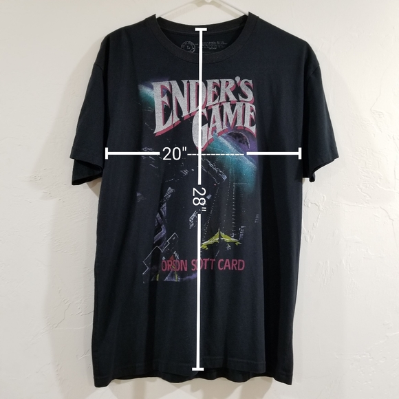 Ender's Game Book Cover Shirt Orson Scott Card - Picture 5 of 5